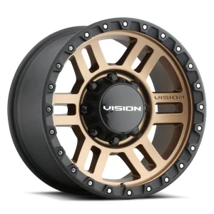 Vision Wheel Off-Road – 354 MANX2 – Bronze – 17″x9″ -12mm – All weather Wheels – 354-7973BZBL-12